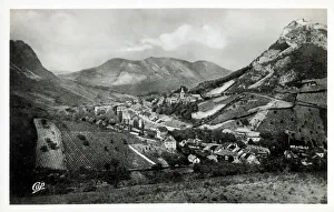 Forts Prints: Salins-les-Bains. Jura department, Eastern France