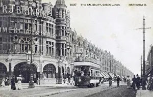 Commercial Prints: The Salisbury Hotel pub, Green Lanes, Harringay, London