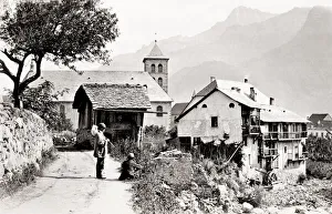 Sallanches in the Haute-Savoie department of France