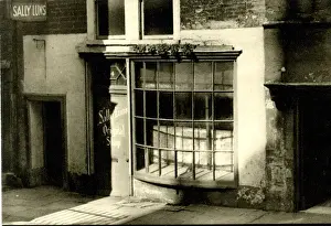 Bakery Prints: Sally Lunns Bakery Shop, Bath