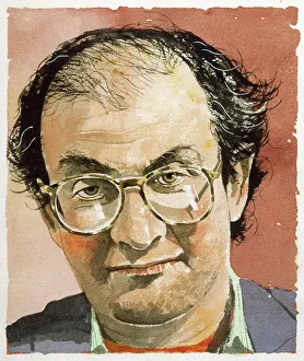 Balding Prints: SALMAN RUSHDIE