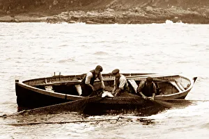 Salmon fishing, Oban, Scotland