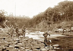 Salmon Fishing Victorian period