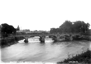 Weir Prints: Salmon Weir Bridge, Galway