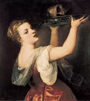 Titian Collection: Salome Carrying the Head of John the Baptist