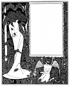Images Dated 26th January 2011: Salome Contents page by Aubrey Beardsley
