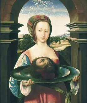 Baptist Prints: Salome with the Head of John the Baptist. 1524