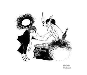 Images Dated 26th January 2011: Salome, tailpiece by Aubrey Beardsley