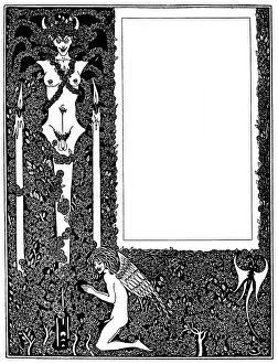 Images Dated 26th January 2011: Salome title page by Aubrey Beardsley