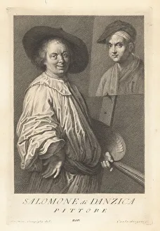 Salomon Adler, German Portrait Painter Print Art Prints