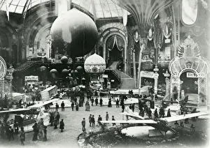Salon Aeronautique at the Grand Palais, Paris