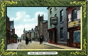 Oswestry Prints: Salop Road, Oswestry, Shropshire