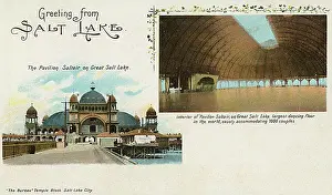 Utah Prints: Salt Lake City, Utah, USA - Saltair Pavilion - Exterior & In