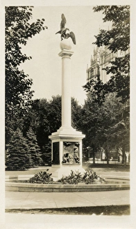 Salt Lake City - Utah, USA - Seagull Monument, Temple Block Salt Lake City - Utah, USA - Seagull Monument, Temple Block