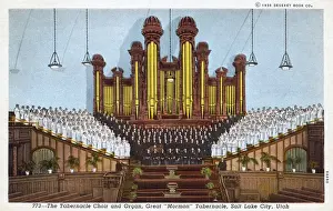 Tabernacle Prints: Salt Lake Tabernacle, Salt Lake City, Utah, USA