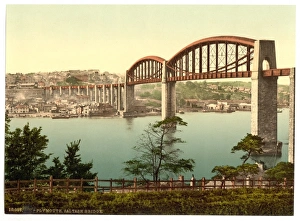 Images Dated 8th May 2012: Saltash Bridge, Plymouth, England