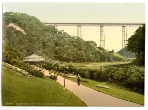 Saltburn-by-the-Sea, the gardens, Yorkshire, England