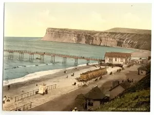 Nineteenth Gallery: Saltburn-by-the-Sea, general view, Yorkshire, England