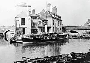 Bros Prints: Salter Bros landing stage, Folly Bridge, Oxford