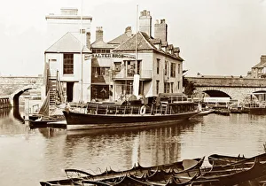 Salter Bros landing stage, Folly Bridge, Oxford