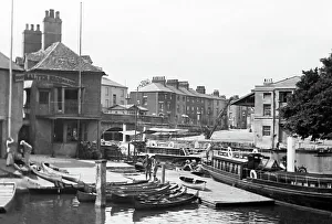 Trips Prints: Salters Steamers, Oxford, Victorian period