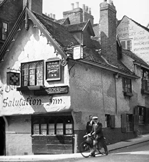 Nottinghamshire Prints: The Salutation Inn Nottingham possibly 1920s