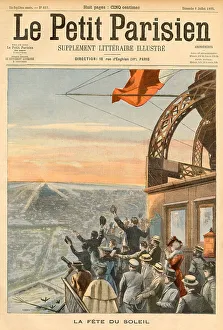 Dawn Prints: Saluting the dawn from the summit of the Tower Date: July 1905