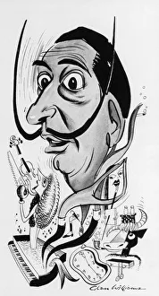 Images Dated 6th July 2012: Salvador Dali Cartoon