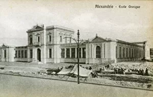 Alexandria Collection: Salvago Greek College, Shatby, Alexandria, Egypt