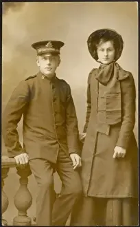 Barnstaple Prints: Salvation Army Couple