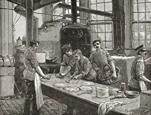 Salvation Army Food Depot kitchen, East London