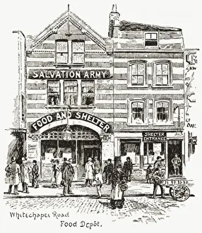 Salvation Army Food Depot, Whitechapel Road, East London