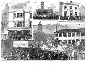 Images Dated 30th July 2015: The Salvation Army Riots at Worthing, Sussex
