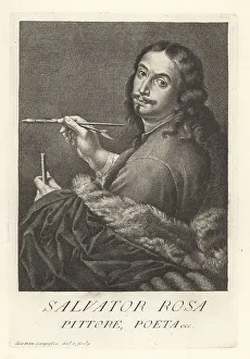 Salvator Rosa, Italian Baroque painter, 1615-1673