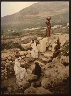 The well of the samaritan (Shechem), Napulus, Holy Land, (i
