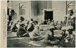 Samarkand, Uzbekistan - Lecture in a Registan Madrasa