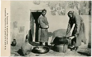 Rice Prints: Samarkand, Uzbekistan - Preparing Pilaf