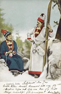 Laps Prints: Sami People - Sweden