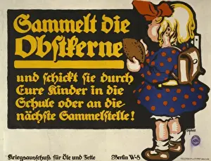 Sammelt die Obstkerne