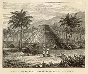 Samoa Prints: Samoa / Council House