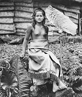 Chiefs Prints: A Samoan Chief's Daughter Victorian period