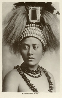 Images Dated 10th February 2012: Samoan Girl - Fiji