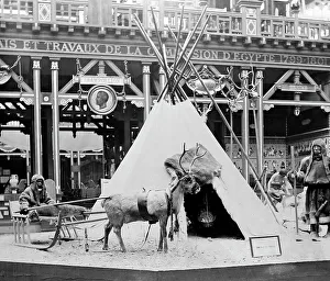 Expo Prints: Samoyedes Camp, Exposition Universelle, Paris, 1889