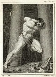 Samson Destroys Temple