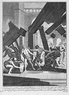 Dying Collection: Samson dying with the Philistines