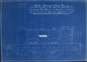 Images Dated 13th January 2020: Samson engine by Robert Stephenson & Co