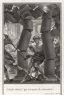 Samson in the Temple
