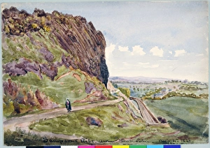 Images Dated 23rd December 2010: Samsons Ribs, Arthurs Seat, Edinburgh