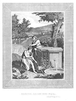 Anoints Collection: Samuel anoints Saul