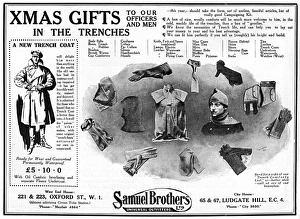 Samuel Brothers, Xmas Gifts in the trenches, WW1 Samuel Brothers, Xmas Gifts in the trenches, WW1